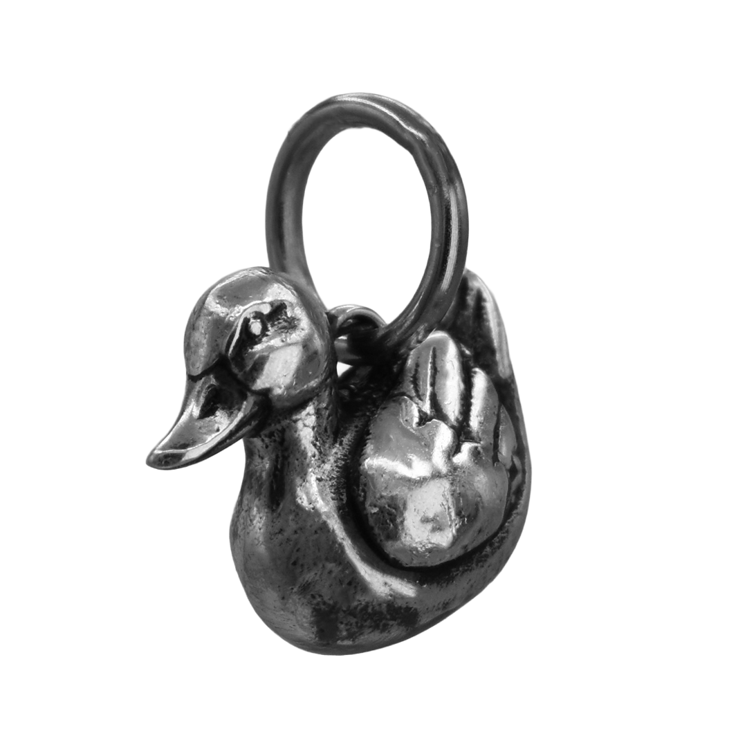 Sterling Silver Duck Charm