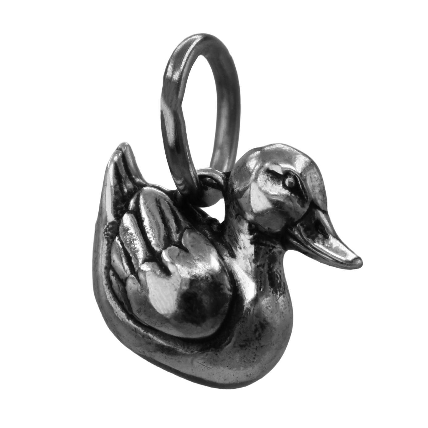 Sterling Silver Duck Charm