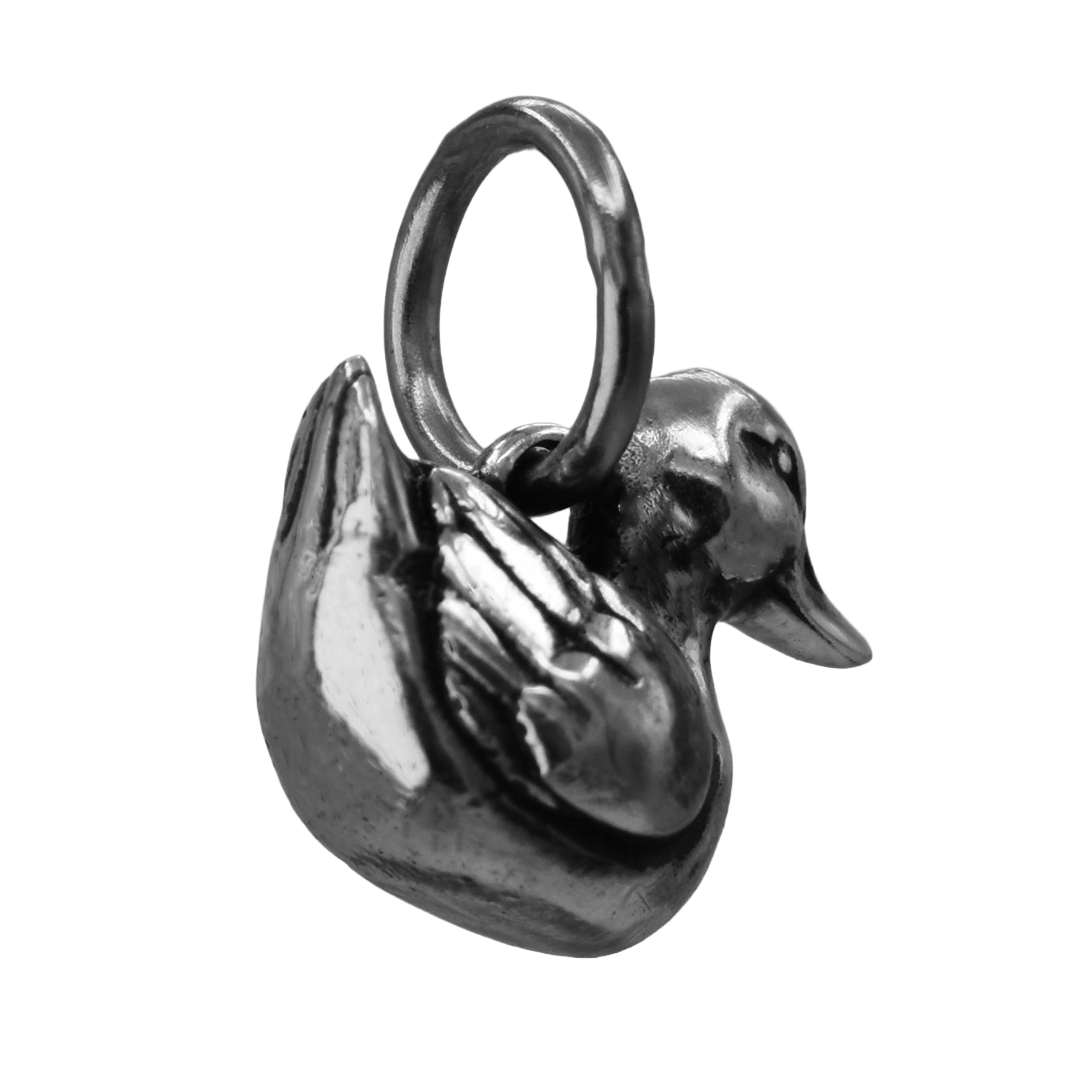 Sterling Silver Duck Charm