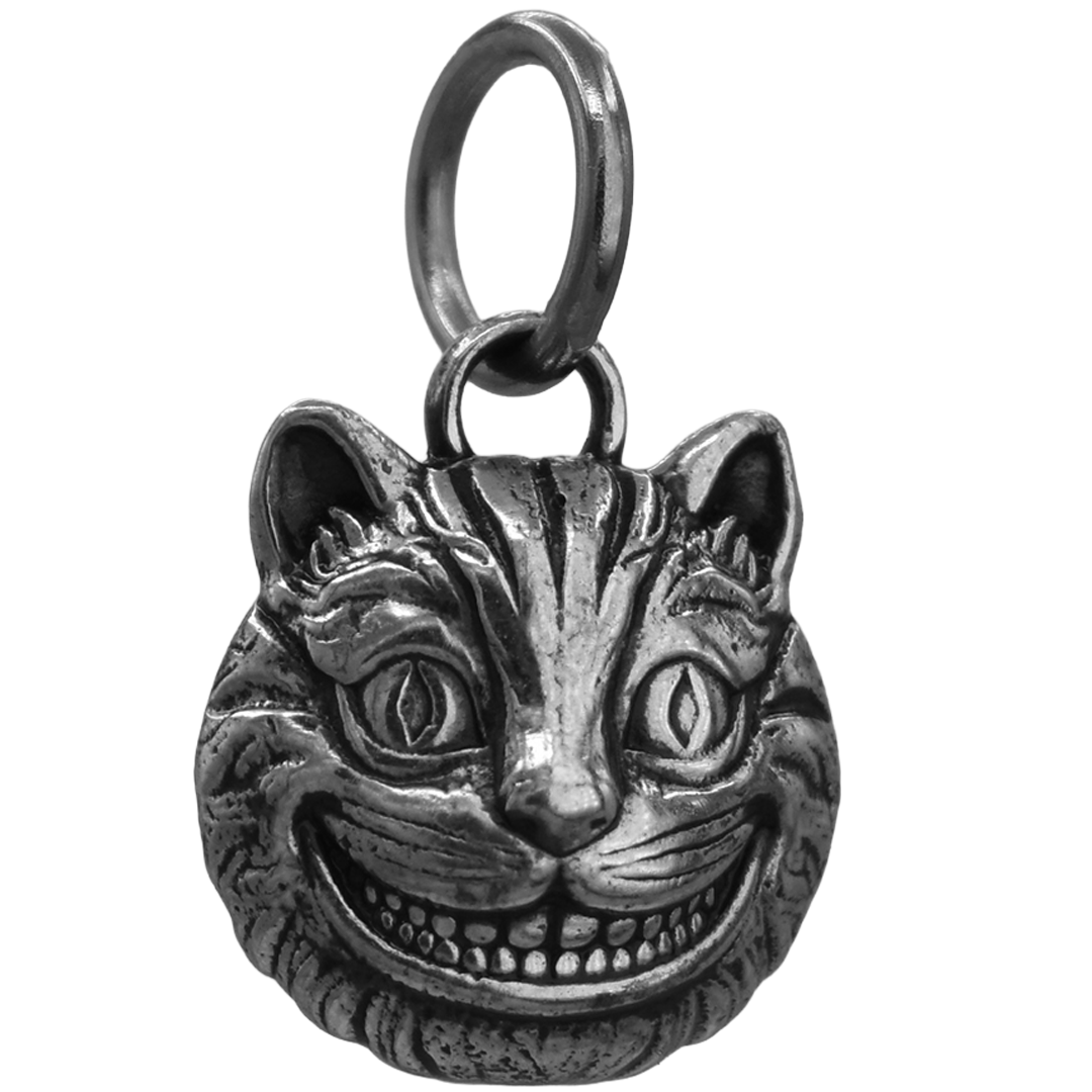 Sterling Silver Cheshire Cat Charm