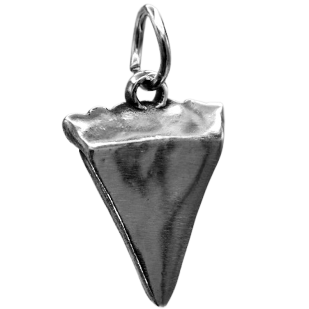 A Pumpkin Pie With Whipped cream Charm - Handcrafted .925 Sterling Silver Pendant for Bracelets and earrings by The Colorado Charm Company - Back view